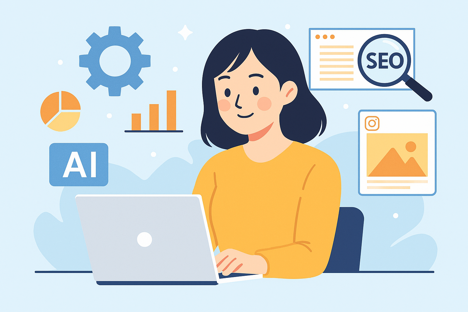SEOが分からなくても大丈夫！AIがブログを勝手に最適化して集客までサポート